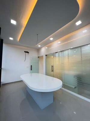 Bathroom in  Office Space at Vishwa Plan S Business Park, Nerul – for Rent