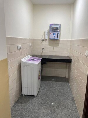 Kitchen in 1 RK Builder Floor at DLF Qerwa, Sector 28 – for Rent