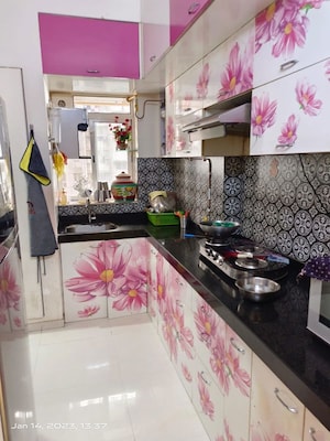 Kitchen in 2 BHK Apartment at Lodha Amara, Kolshet Road – for Sale
