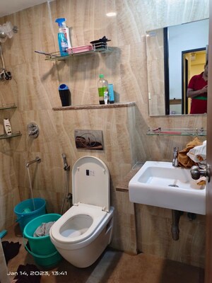 Bathroom in 2 BHK Apartment at Lodha Amara, Kolshet Road – for Sale