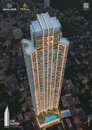 3 BHK Apartment – Exterior View View at Marine Lines - for Sale