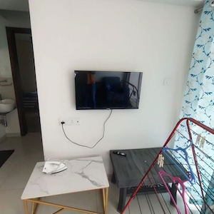 Living Room in 2 BHK Apartment at Wakad – for Rent