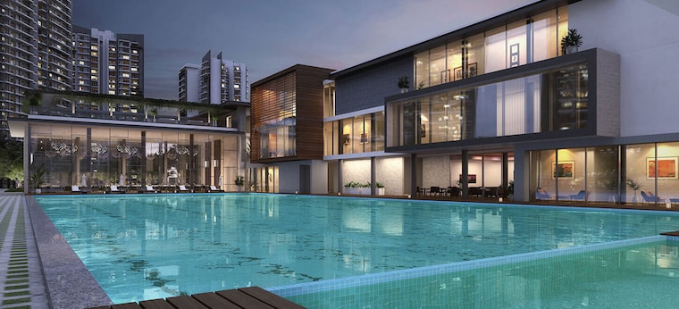 Swimming Pool, godrej-meridien 4 Bedroom 2720 Sq.Ft. Apartment In Sector 106 Gurgaon 10207216
