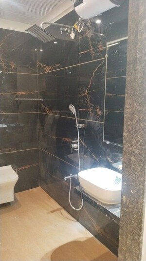 Bathroom in 1 BHK Apartment at Paranjape Blue Ridge, Hinjewadi – for Rent