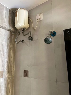 Bathroom in 1 BHK Apartment at Sanghvi Evana, Worli – for Rent