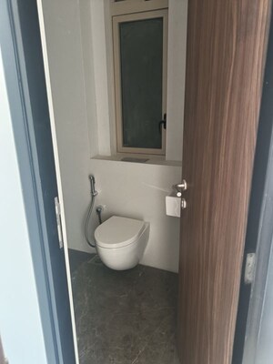 Bathroom in 3 BHK Apartment at Lodha Parkside, Worli – for Rent