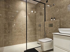 Bathroom in 3 BHK Apartment at Sector 82 A – for Rent