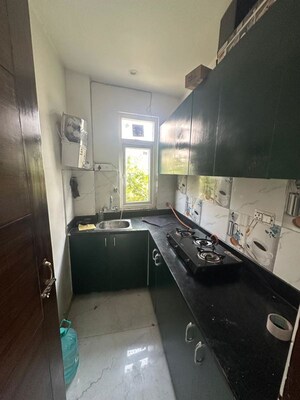 Kitchen in 1 BHK Builder Floor at Sushant Lok Iii – for Rent