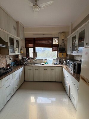 Kitchen in 1 BHK Apartment at Aman Luxury Apartments, Sahastradhara Road – for Rent