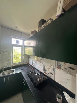 Kitchen in 1 BHK Builder Floor at Sushant Lok 3, Sector 57 – for Rent