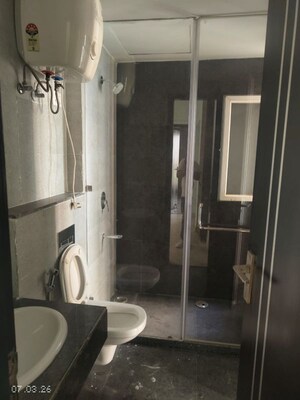 Bathroom in 3.5 BHK Apartment at Microtek Greenburg, Sector 86 – for Rent