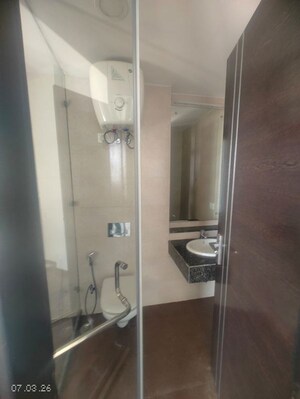 Bathroom in 3.5 BHK Apartment at Microtek Greenburg, Sector 86 – for Rent