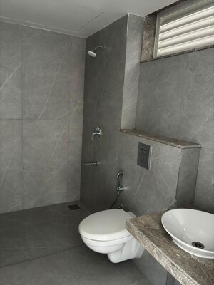 Bathroom in 3 BHK Apartment at Courtyard by Narang Realty and The Wadhwa Group, Pokhran Road No Two – for Sale