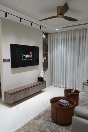 Living Room in 2 BHK Apartment at Pristine O2 World, Wagholi – for Sale