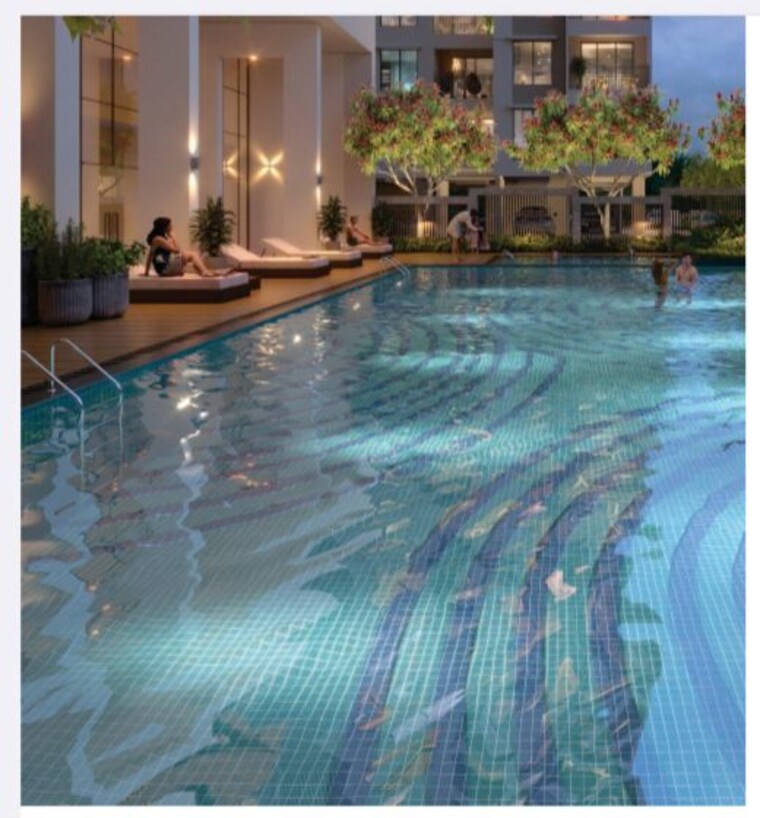 Swimming Pool, legacy-milestone 3 Bedroom 939 Sq.Ft. Apartment In Punawale Pune 10207407