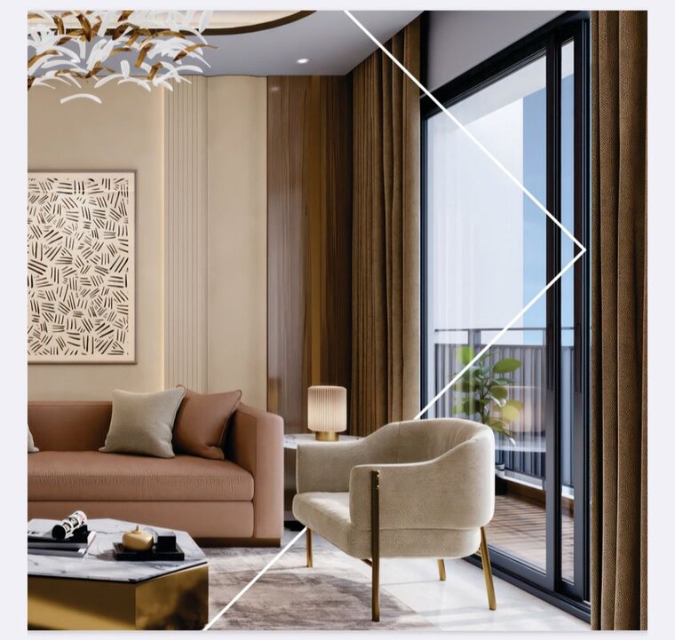 Living Room, legacy-milestone 3 Bedroom 960 Sq.Ft. Apartment In Punawale Pune 10207411