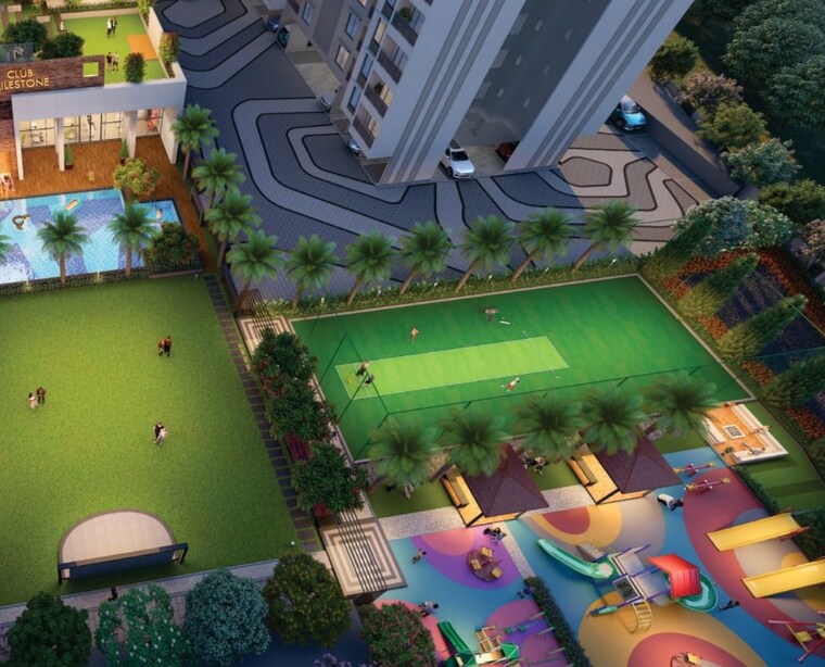 Master Plan, legacy-milestone 3 Bedroom 960 Sq.Ft. Apartment In Punawale Pune 10207411