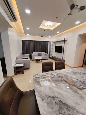 Living Room in 2 BHK Apartment at Lodha Belmondo, Gahunje – for Rent