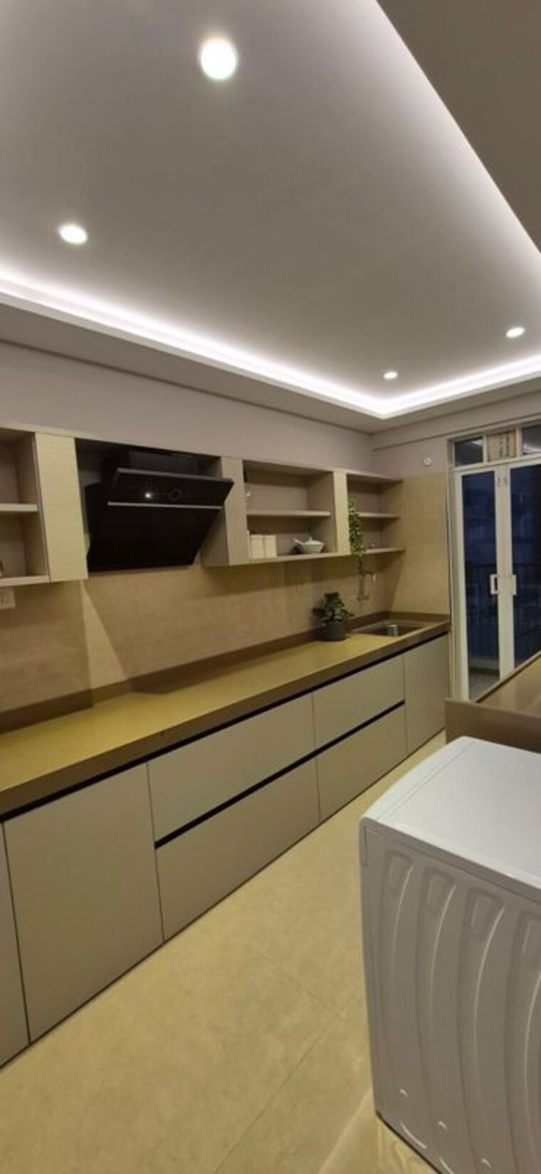 Kitchen, dosti-greenscape 4 Bedroom 1395 Sq.Ft. Apartment In Hadapsar Pune 10207418