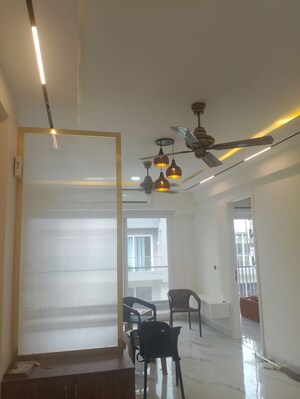 Living Room in 3.5 BHK Builder Floor at M3M Soulitude, Sector 89 – for Rent