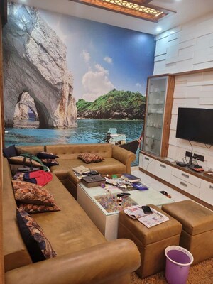 Living Room in 4 BHK Independent House at Gms Road – for Rent