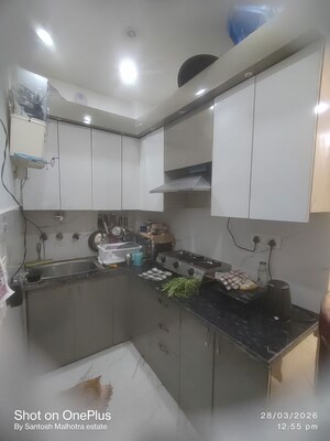 Kitchen in 1 BHK Builder Floor at Dwarka Mor – for Rent