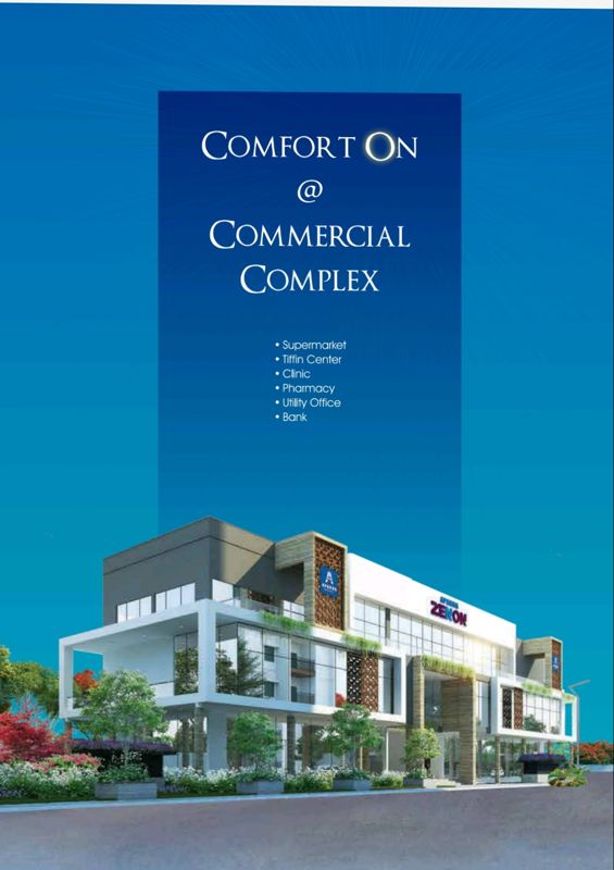 3 BHK + Pooja Room 2257 Sq.Ft. Apartment in Aparna Zenon