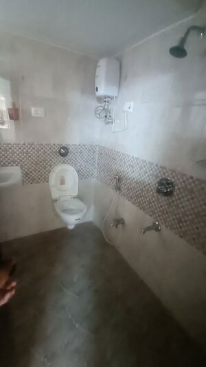 Bathroom in 3 BHK Apartment at SSD Goregaon Pearl CHSL, Goregaon West – for Rent