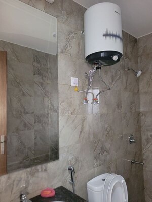 Bathroom in 3 BHK Builder Floor at Emaar MGF Emerald Hills, Sector 65 – for Rent