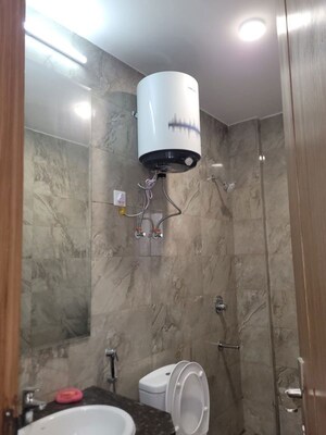 Bathroom in 3 BHK Builder Floor at Emaar MGF Emerald Hills, Sector 65 – for Rent