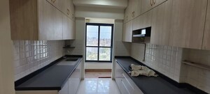 Kitchen in 3 BHK Apartment at Kalpataru Magnus, Bandra East – for Rent