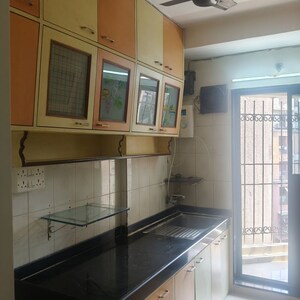 Kitchen in 2.5 BHK Apartment at Ganga Tower II, Chembur – for Rent