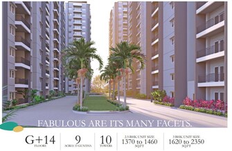 2.5 BHK + Study Room Apartment For Sale in EIPL Corner Stone in Gandipet, Hyderabad