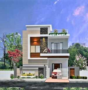 3 BHK Villa – Exterior View View at Medchal - for Sale