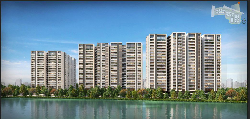 3 BHK 2500 Sq.Ft. Apartment in Cybercity Trevita