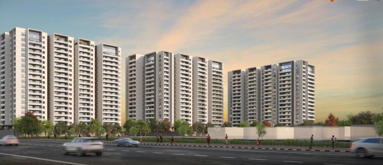 Exterior View, cybercity-trevita 3 Bedroom 2500 Sq.Ft. Apartment In Kothaguda Hyderabad 10207582