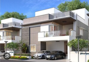 4 BHK Villa – Exterior View View at Magna Majestic Meadows, Osman Nagar - for Sale