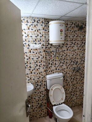 Bathroom in 2 BHK Apartment at KW Srishti, Raj Nagar Extension – for Rent