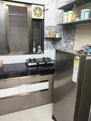 Kitchen in 1 RK Apartment at Vile Parle West – for Rent