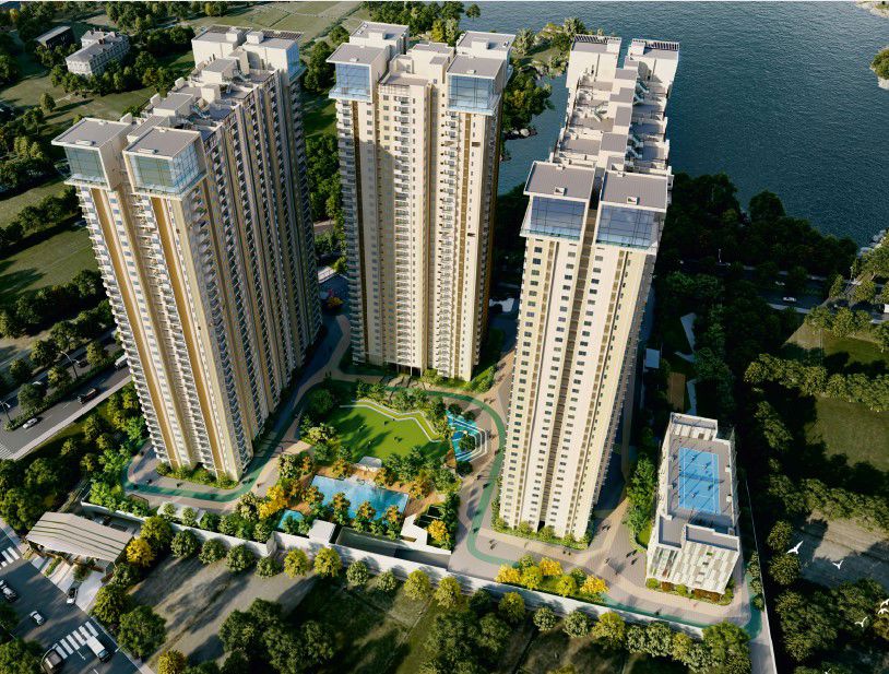 2 BHK 1075 Sq.Ft. Apartment in Cybercity West Brook