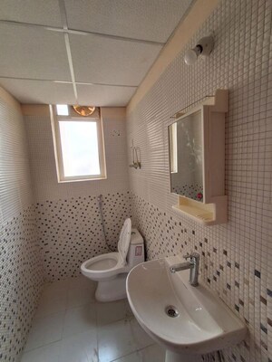 Bathroom in 2 BHK Apartment at SVP Gulmohur Garden, Raj Nagar Extension – for Rent
