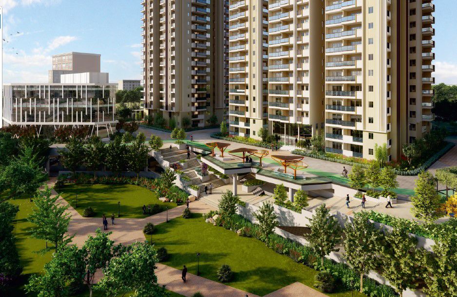 3 BHK + Extra Room 1470 Sq.Ft. Apartment in Cybercity West Brook