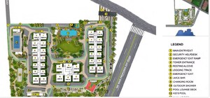 Master Plan in 3 BHK Apartment at Cybercity West Brook, Kokapet – for Sale