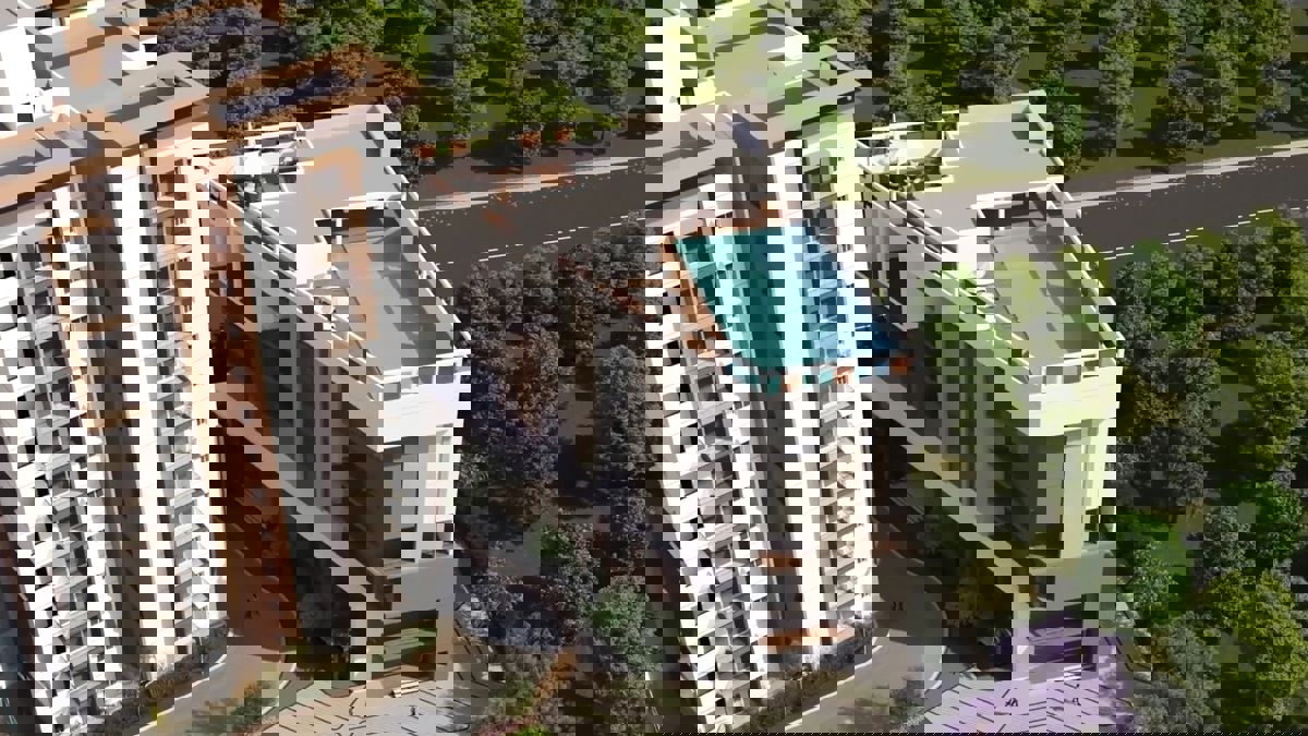 2 BHK + Pooja Room 1345 Sq.Ft. Apartment in Aparna Cyber Heights