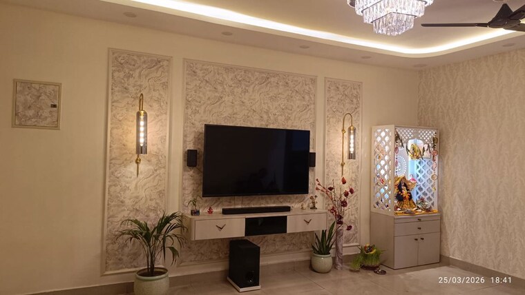 Living Room, gomti nagar 2 Bedroom 1200 Sq.Ft. Apartment In Gomti Nagar Lucknow 10207655