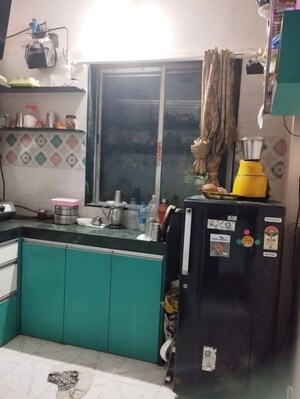 Kitchen in 1 BHK Apartment at Lotus CHS Mulund, Mulund West – for Rent