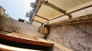 Balcony in 4 BHK Apartment at Abul Fazal Enclave Part 1 – for Sale