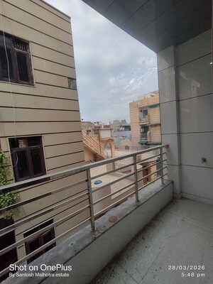 Balcony in 2 BHK Builder Floor at Dwarka Mor – for Rent