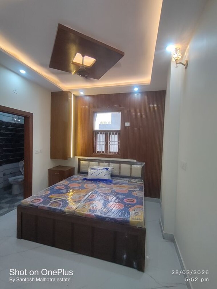 Master Bedroom, dwarka mor 2 Bedroom 80 Sq.Yd. Builder Floor In Dwarka Mor Delhi 10207161