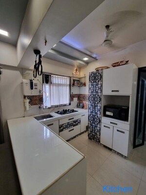 Kitchen in 1 BHK Apartment at Shree Durga Vastu New Veerdhaval CHS Ltd, Borivali West – for Rent